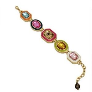 NWT Kurt Geiger Vibrant Gemstone Bracelet